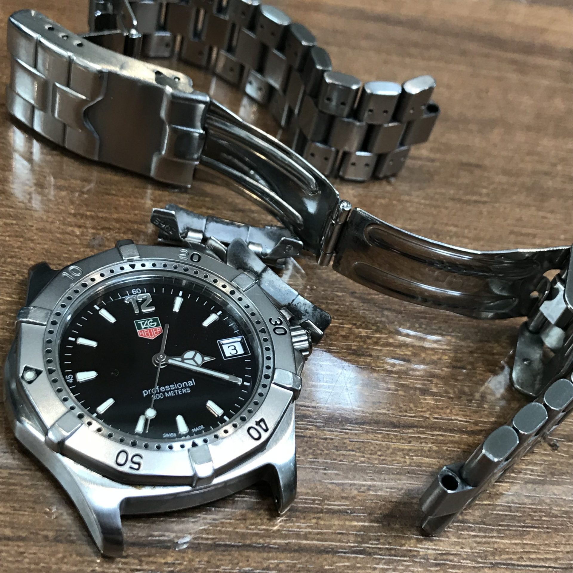 プッシュボタン式三つ折れバックル付ライトブラウンオストリッチ時計ベルト プッシュボタン式三つ折れバックル付ライトブラウンオストリッチ