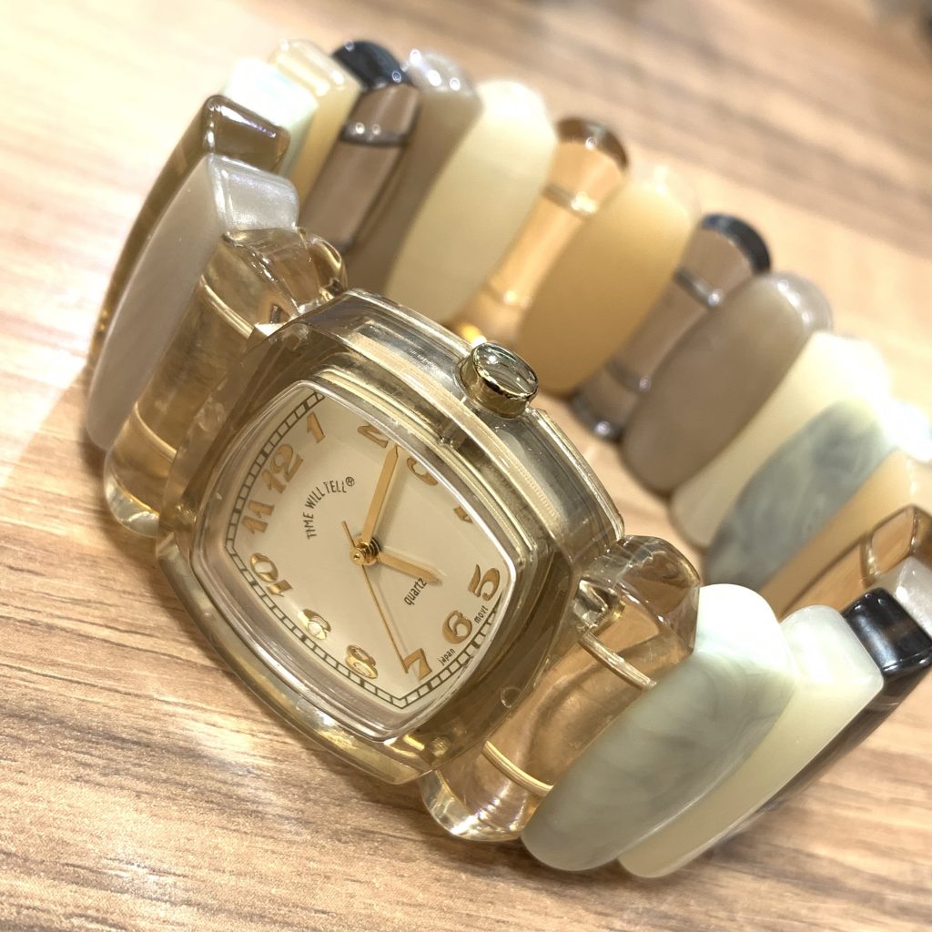 【新品/未着用】TIME WILL TELL タイムウィルテル 腕時計390