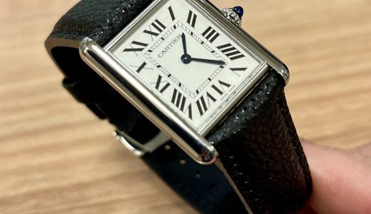 Cartier カルティエ革バンド交換