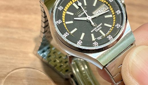 時計ガラス交換