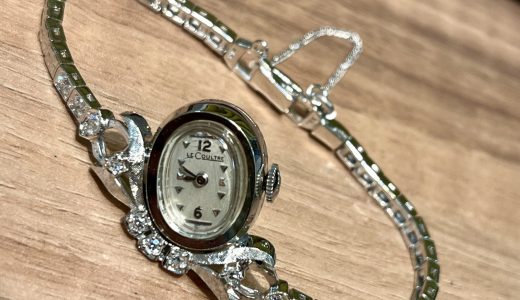 ルクルト手巻きアンティーク時計